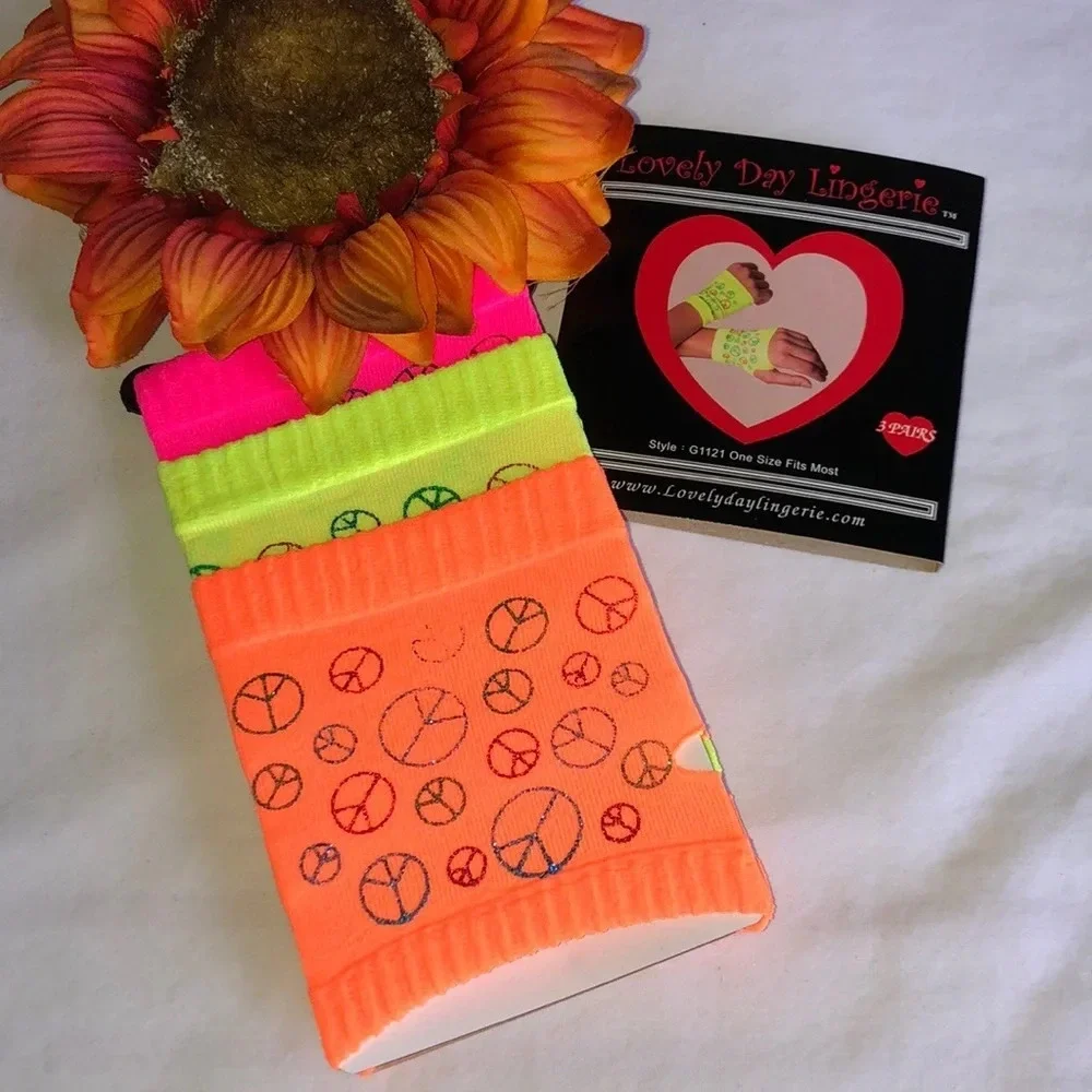 🌻5/$25🌻Lovely Day Lingerie Fingerless Gloves